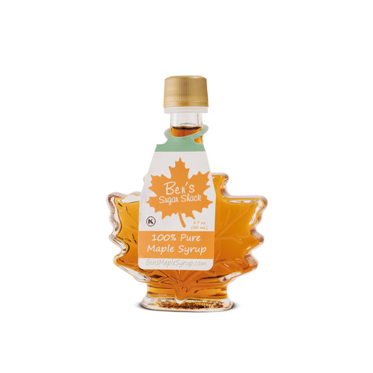 1.7 oz. Glass Leaf Maple Syrup