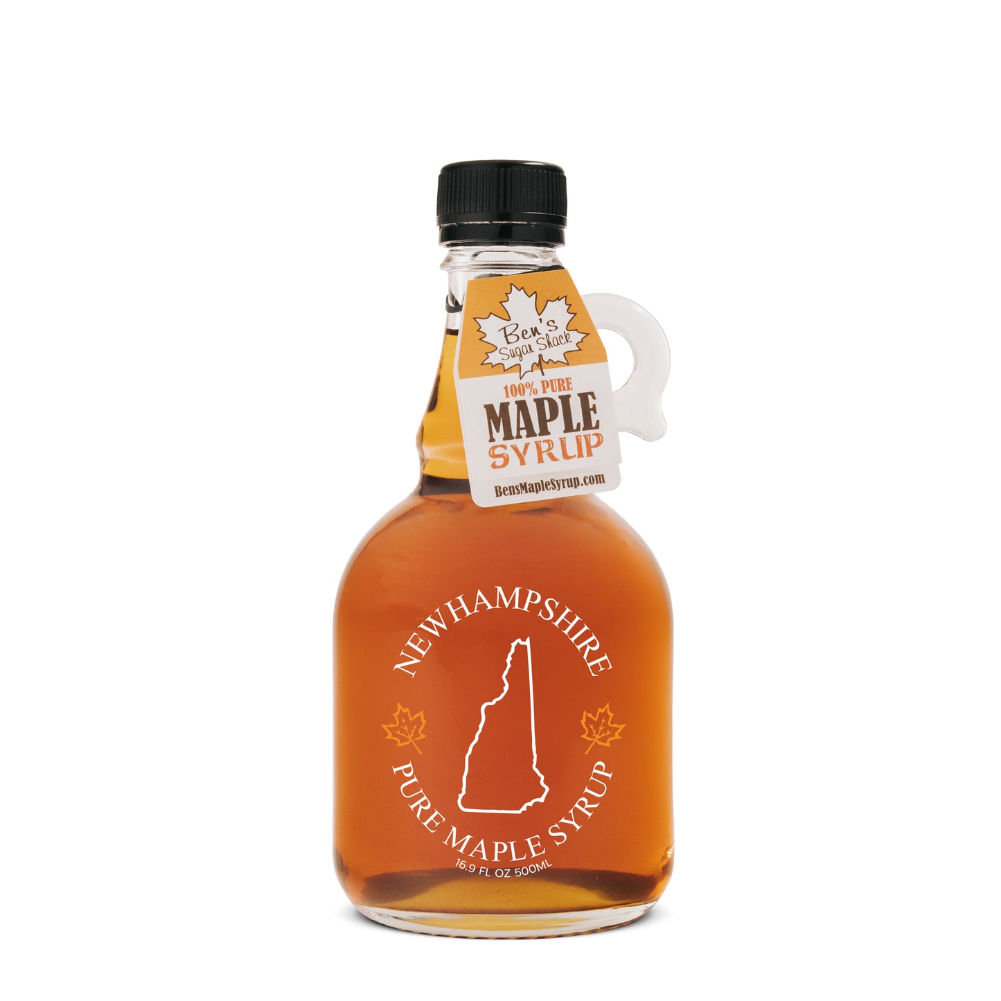 New Hampshire Glass Jug Pure Maple Syrup (Various Sizes)