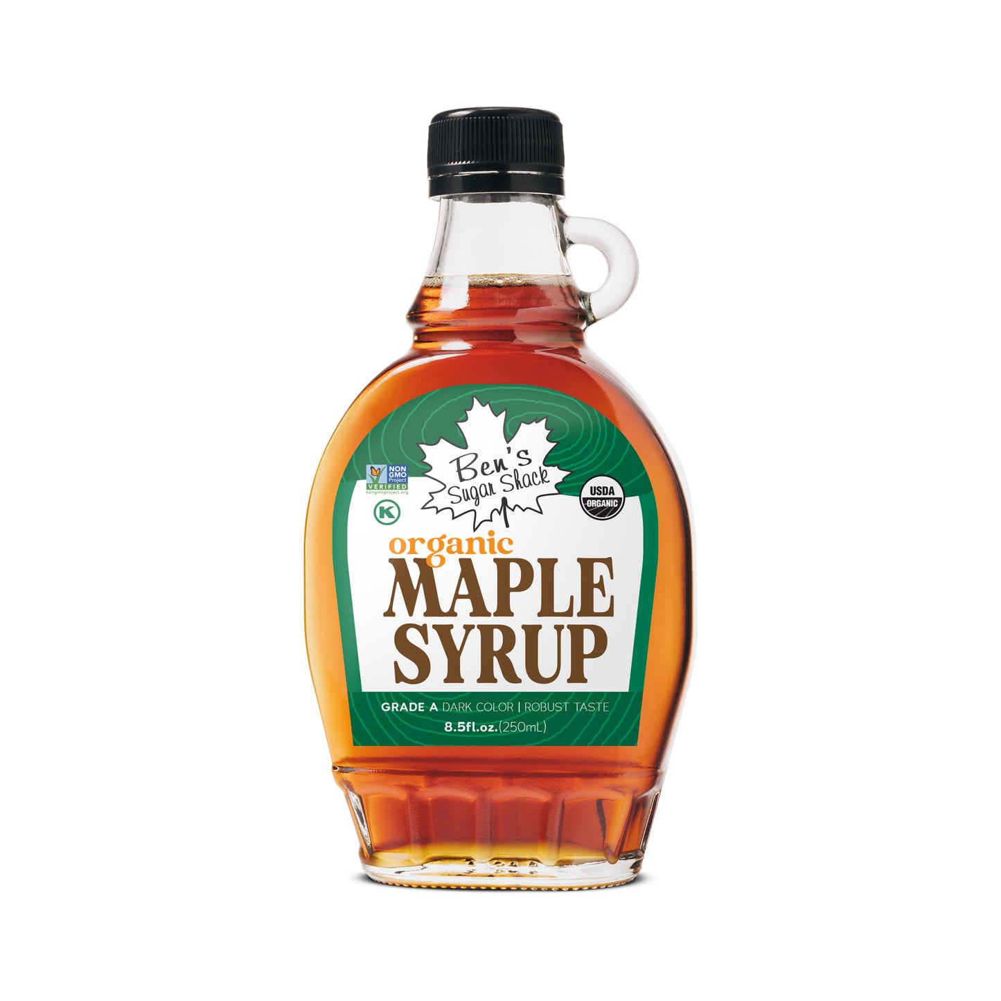 Ben's 8.45 oz. Flask Organic Pure Maple Syrup