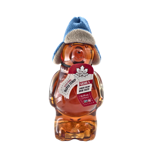 Bear with Hat 12.7 oz (Amber Rich syrup)