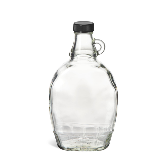 Empty Glass Flask Bottles