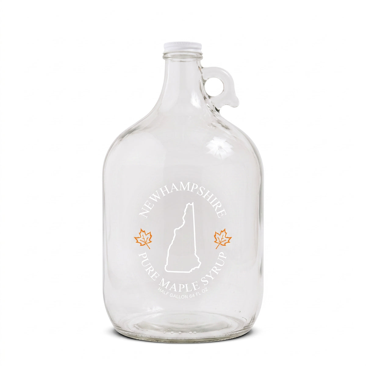 Empty New Hampshire Glass Jugs (Various Sizes)