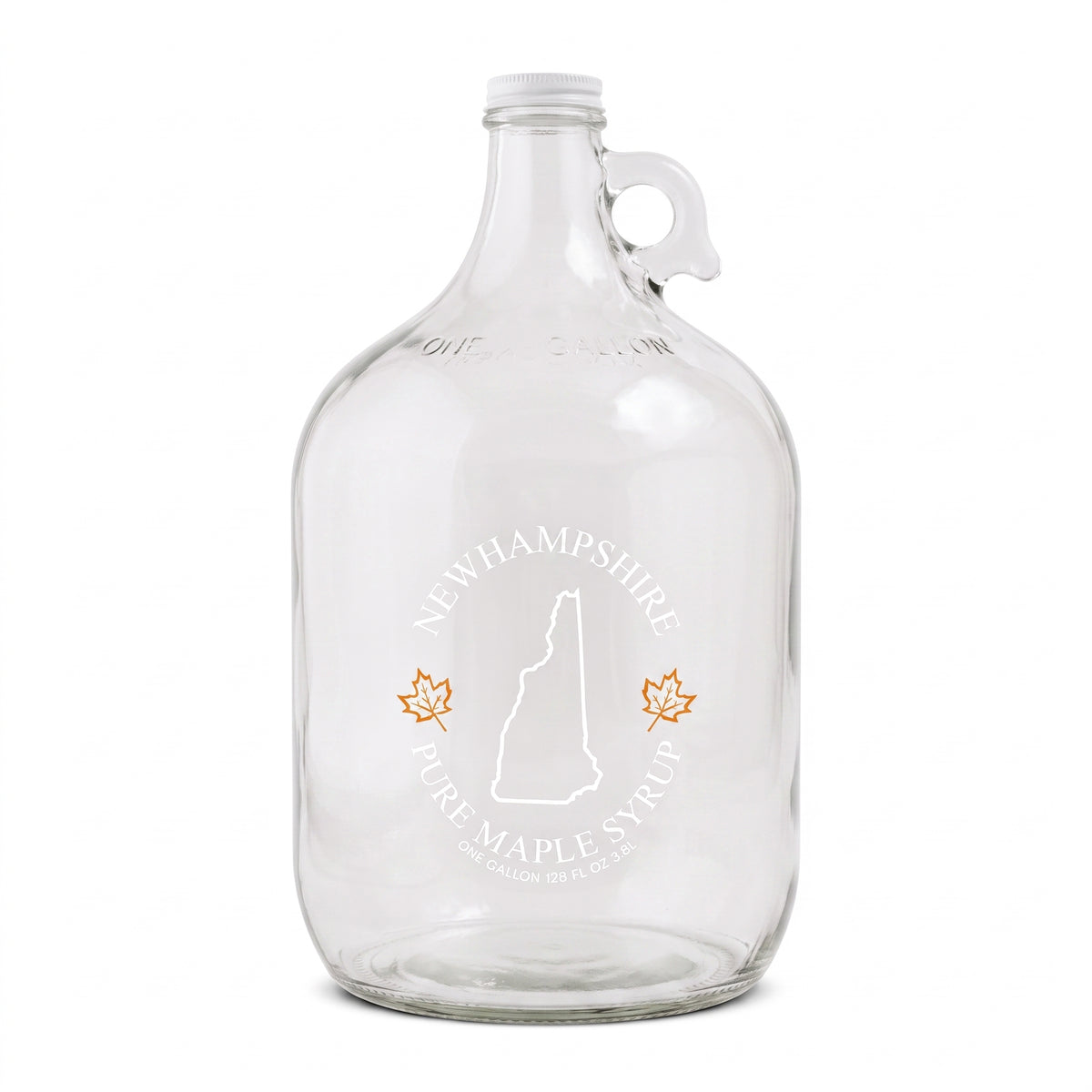 Empty New Hampshire Glass Jugs (Various Sizes)